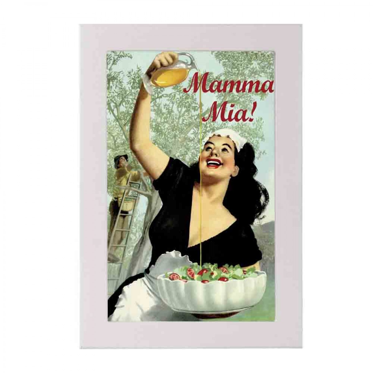 Mamma Mia -Ξύλινος Πίνακας Χειροποίητος 20 x 30 cm Mamma Mia -Ξύλινος Πίνακας Χειροποίητος 20 x 30 cm