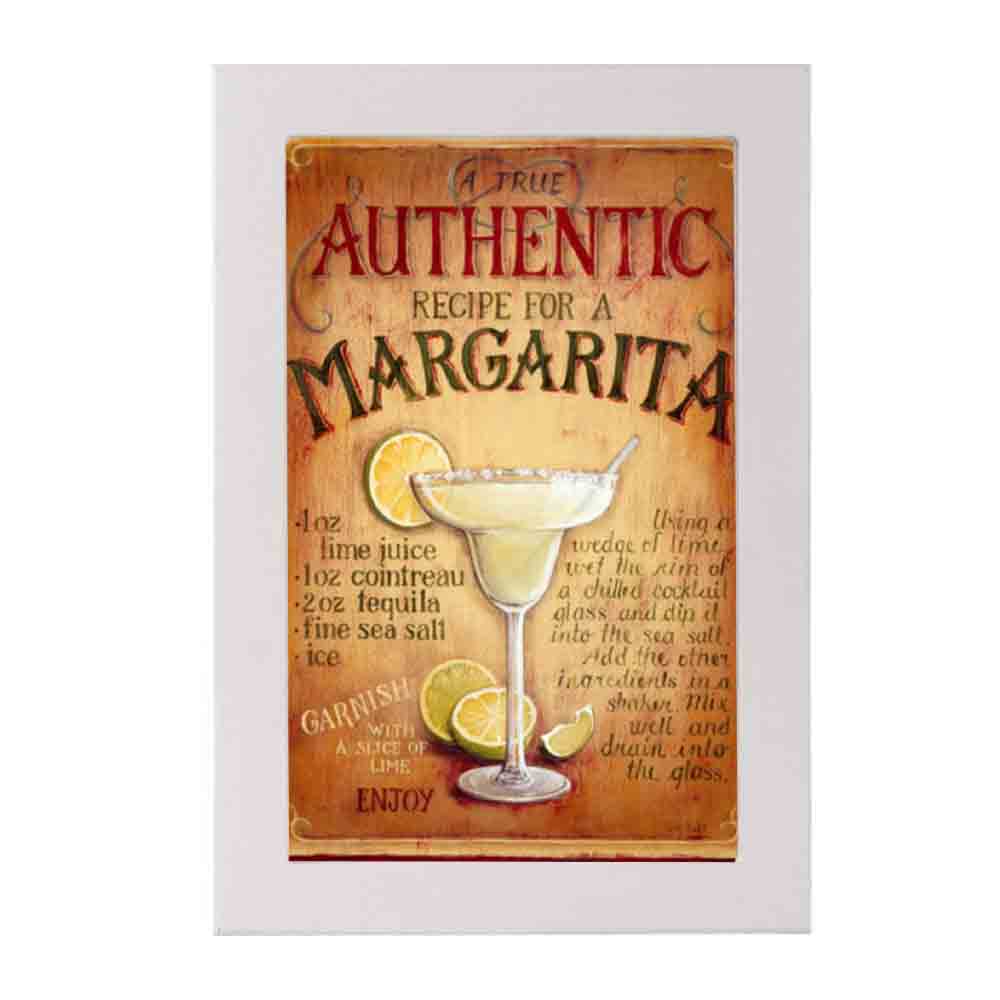 Margheritas ξύλινος  πίνακας χειροποίητος