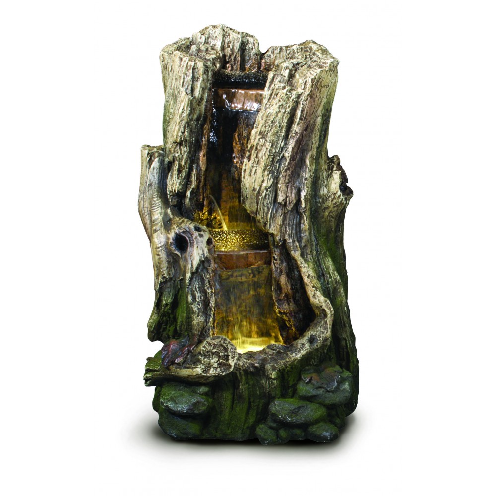 Old Cave συντριβάνι Feng Shui με led φωτισμό 31x27x51 εκ