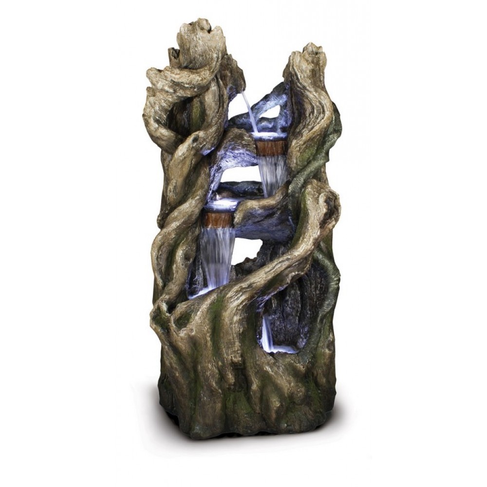 Lakes and Caves συντριβάνι Feng Shui με led φωτισμό 64x53x131 εκ