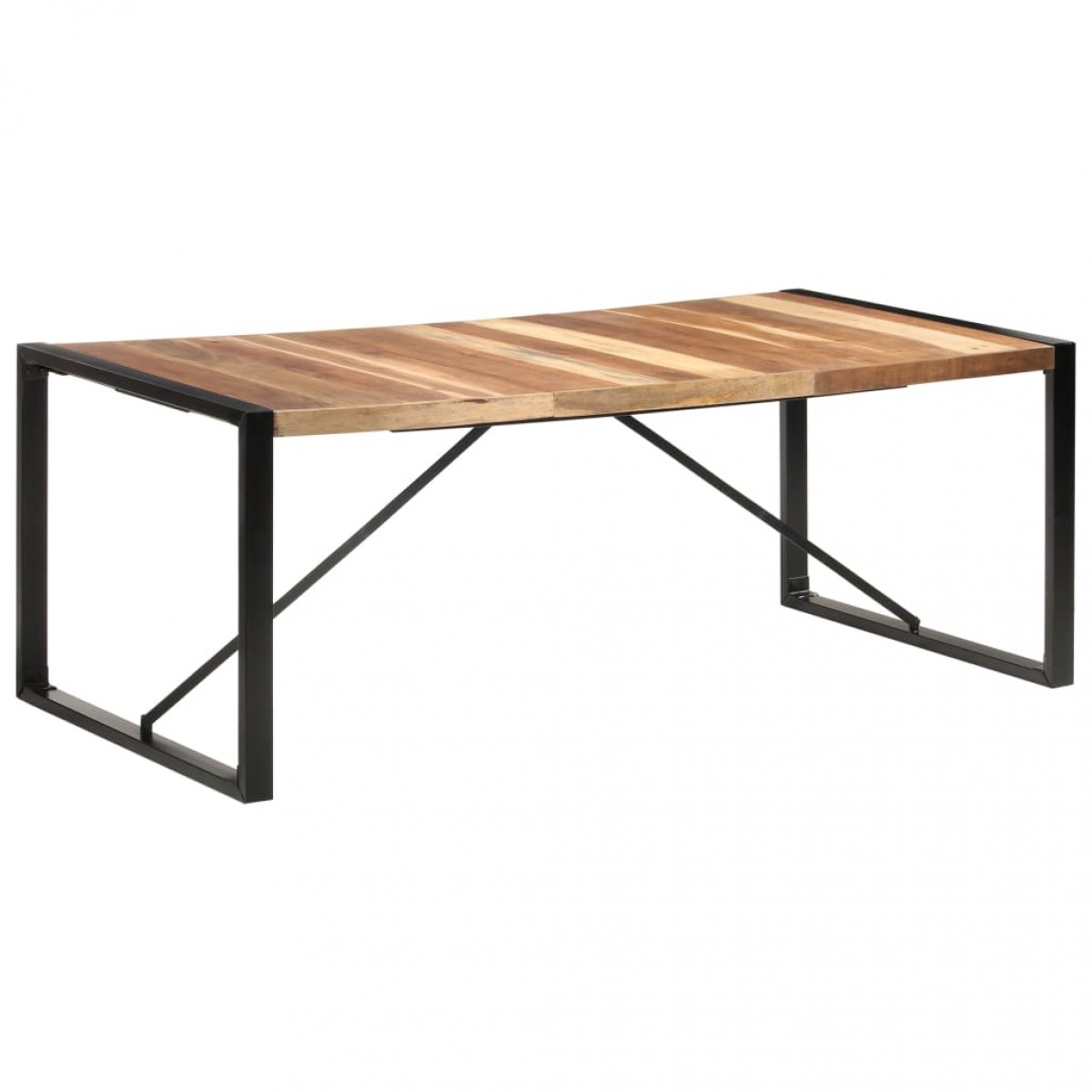 Τραπέζι 200 x 100 x 75 εκ. Μασίφ Ξύλο με Φινίρισμα Sheesham Τραπέζι 200 x 100 x 75 εκ. Μασίφ Ξύλο με Φινίρισμα Sheesham