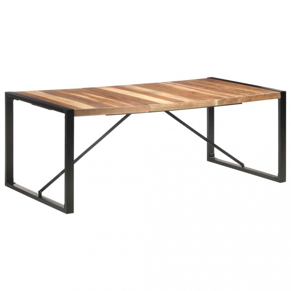 Τραπέζι 200 x 100 x 75 εκ. Μασίφ Ξύλο με Φινίρισμα Sheesham Τραπέζι 200 x 100 x 75 εκ. Μασίφ Ξύλο με Φινίρισμα Sheesham