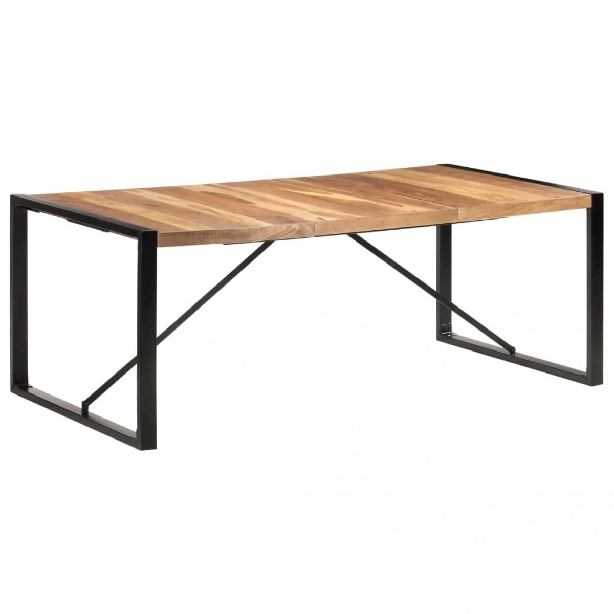 Τραπέζι 200 x 100 x 75 εκ. Μασίφ Ξύλο με Φινίρισμα Sheesham Τραπέζι 200 x 100 x 75 εκ. Μασίφ Ξύλο με Φινίρισμα Sheesham