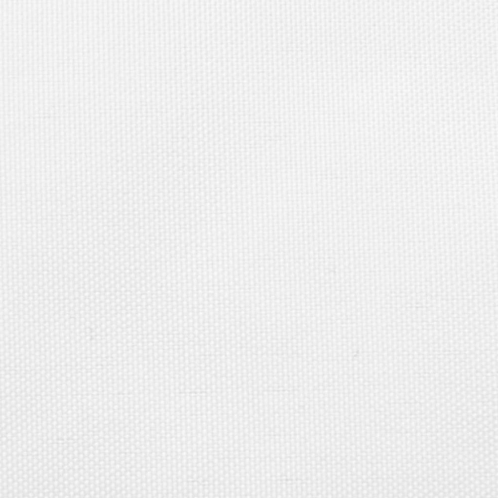 Πανί Σκίασης Τρίγωνο Λευκό 3,6 x 3,6 x 3,6 μ. Ύφασμα Oxford