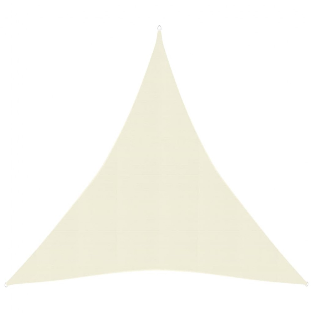 Πανί Σκίασης Κρεμ 5 x 6 x 6 μ. από HDPE 160 γρ./μ²