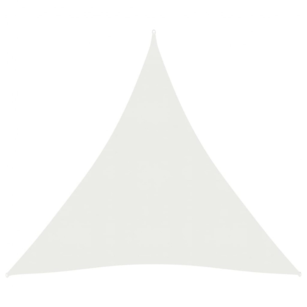Πανί Σκίασης Λευκό 4 x 5 x 5 μ. από HDPE 160 γρ./μ²