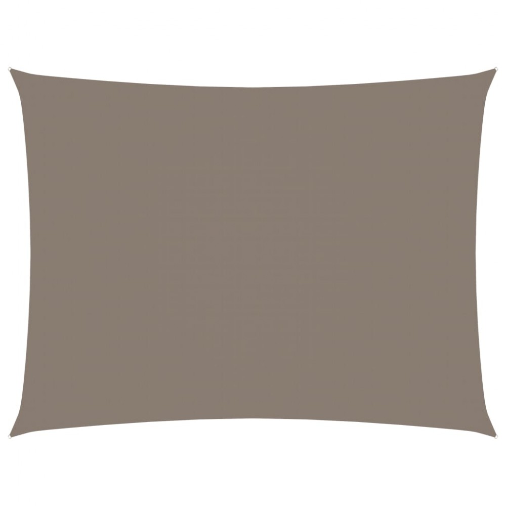 Πανί Σκίασης Ορθογώνιο Taupe 6 x 7 μ. από Ύφασμα Oxford