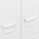 Ντουλάπα Βιομηχανική Λευκή 67 x 35 x 107 εκ. Ατσάλινη Ντουλάπα Βιομηχανική Λευκή 67 x 35 x 107 εκ. Ατσάλινη