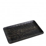 Black Wood hybrid πιατέλα ορθογώνια σετ είκοσι τέσσερα τεμάχια 32.5x26.5 εκ