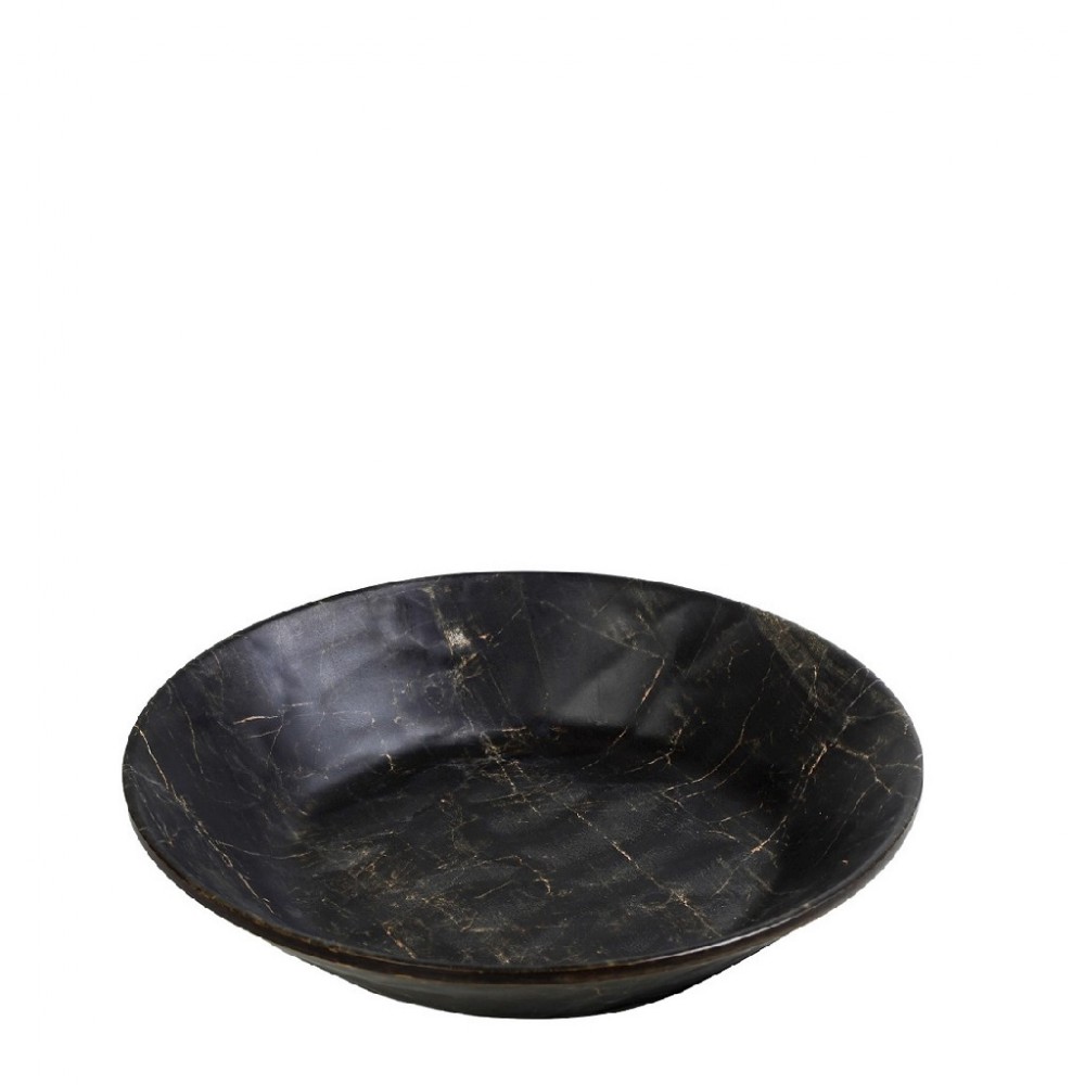 Black Wood πιάτο βαθύ hybrid στρογγυλό σετ σαράντα οκτώ τεμάχια 21 εκ