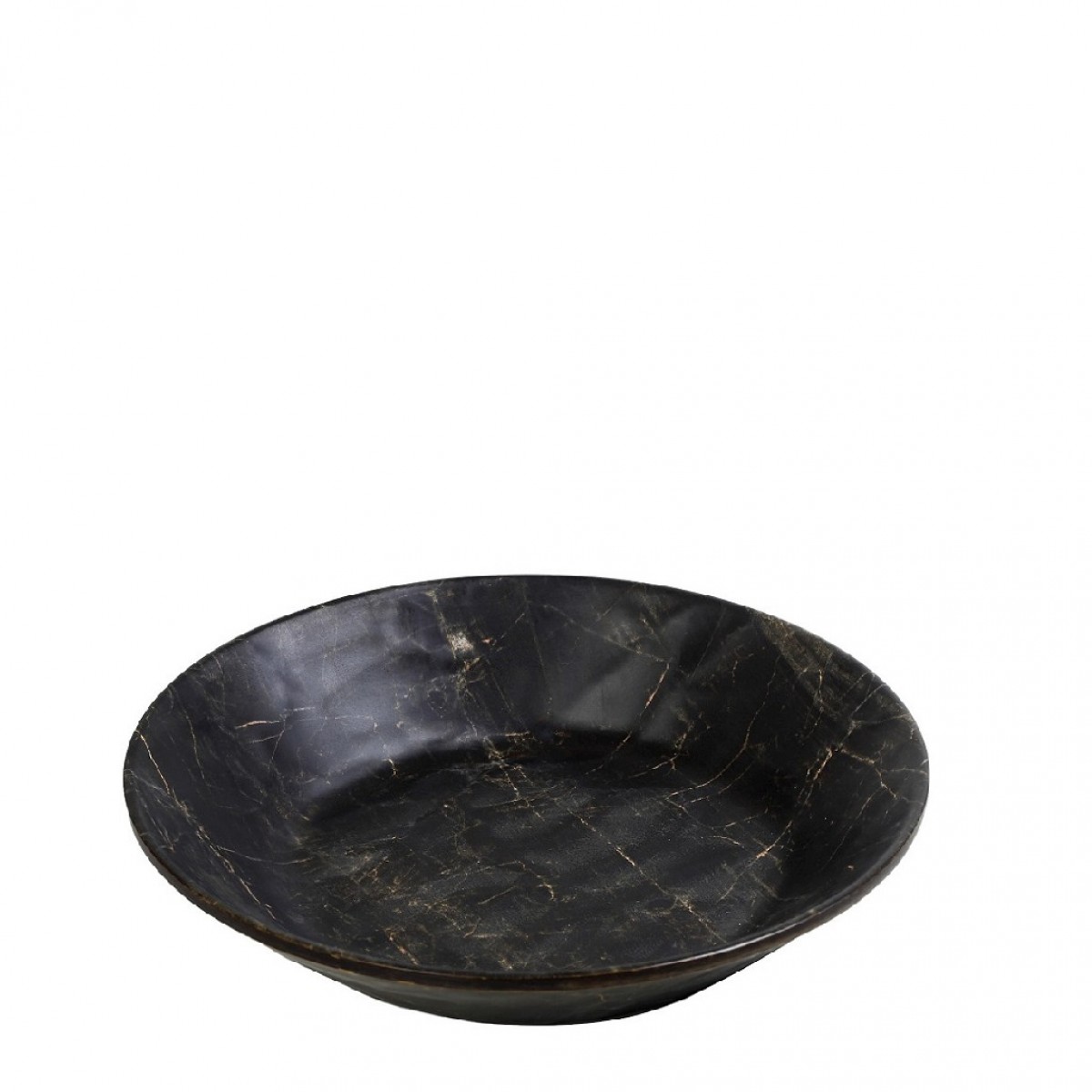Black Wood πιάτο βαθύ hybrid στρογγυλό σετ σαράντα οκτώ τεμάχια 21 εκ