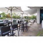 Bakhita σκαμπό bar Technopolymer σε δύο ύψη Bakhita σκαμπό bar Technopolymer σε δύο ύψη