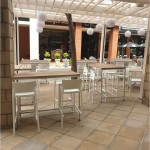 Bakhita σκαμπό bar Technopolymer σε δύο ύψη Bakhita σκαμπό bar Technopolymer σε δύο ύψη
