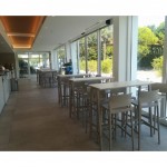 Bakhita σκαμπό bar Technopolymer σε δύο ύψη Bakhita σκαμπό bar Technopolymer σε δύο ύψη