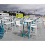 Bakhita σκαμπό bar Technopolymer σε δύο ύψη Bakhita σκαμπό bar Technopolymer σε δύο ύψη