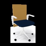 Elodie manager πολυθρόνα γραφείου τροχήλατη 63x50x92 εκ Elodie manager πολυθρόνα γραφείου τροχήλατη 63x50x92 εκ