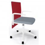 Elodie task πολυθρόνα γραφείου τροχήλατη 63x50x84.50 εκ Elodie task πολυθρόνα γραφείου τροχήλατη 63x50x84.50 εκ