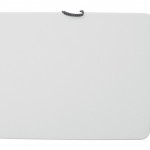 Milano ECO μεταλλικό πτυσσόμενο τραπέζι 182x75x74 εκ