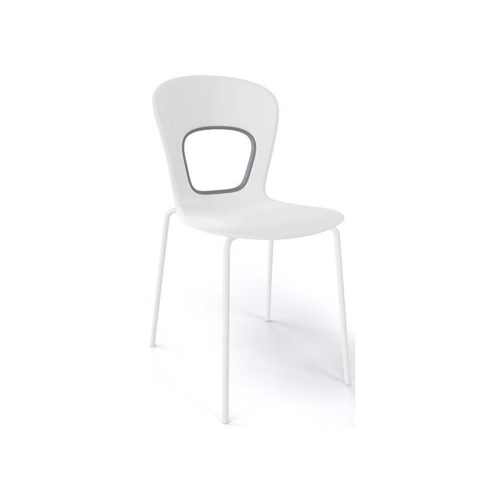 Blog καρέκλα μεταλλική 43x50x81 εκ