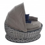 Lungo daybed από μέταλλο και σχοινί 180x80 εκ Lungo daybed από μέταλλο και σχοινί 180x80 εκ