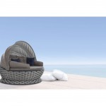 Lungo daybed από μέταλλο και σχοινί 180x80 εκ Lungo daybed από μέταλλο και σχοινί 180x80 εκ