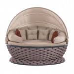 Lungo daybed από μέταλλο και σχοινί 180x80 εκ Lungo daybed από μέταλλο και σχοινί 180x80 εκ