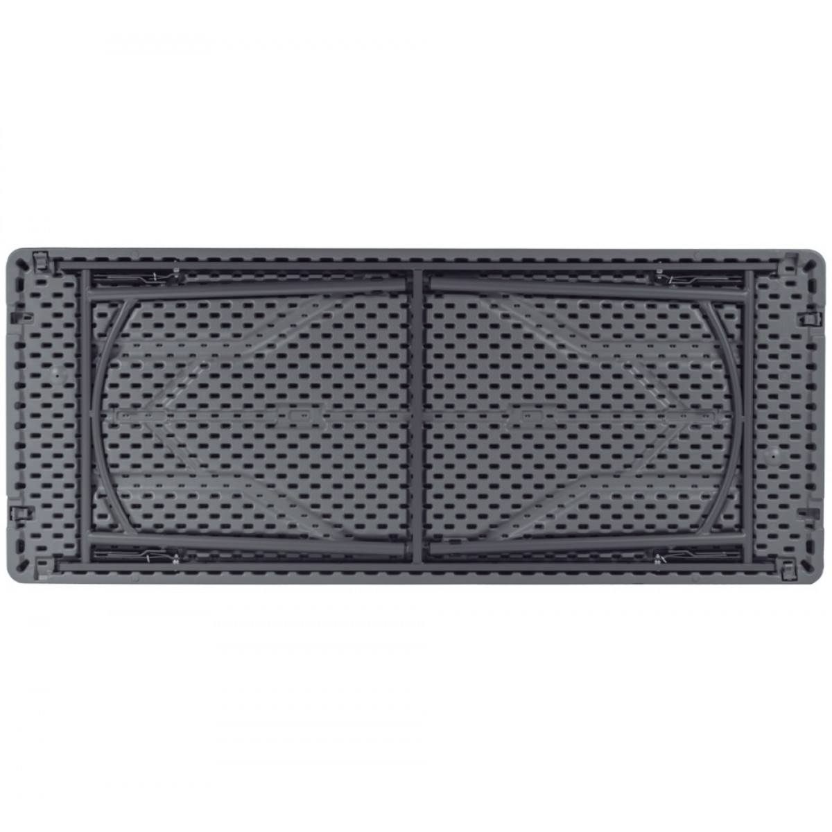 Xl μεταλλικό πτυσσόμενο τραπέζι 182.9x75.2x74.3 εκ