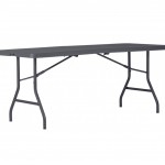 Sharp μεταλλικό πτυσσόμενο τραπέζι 182.9x75.2x74.3 εκ