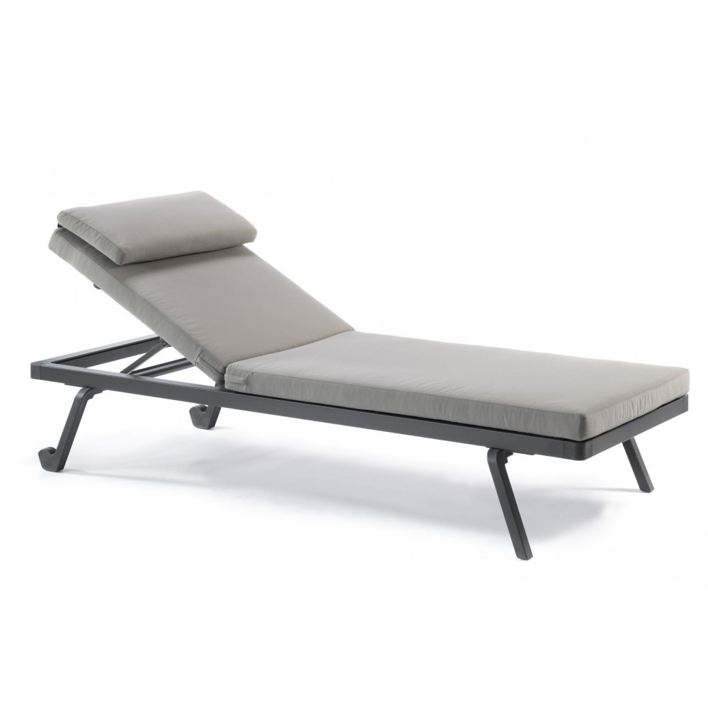 Etesian ξαπλώστρα  technopolymer  204x84.5x33.5 εκ