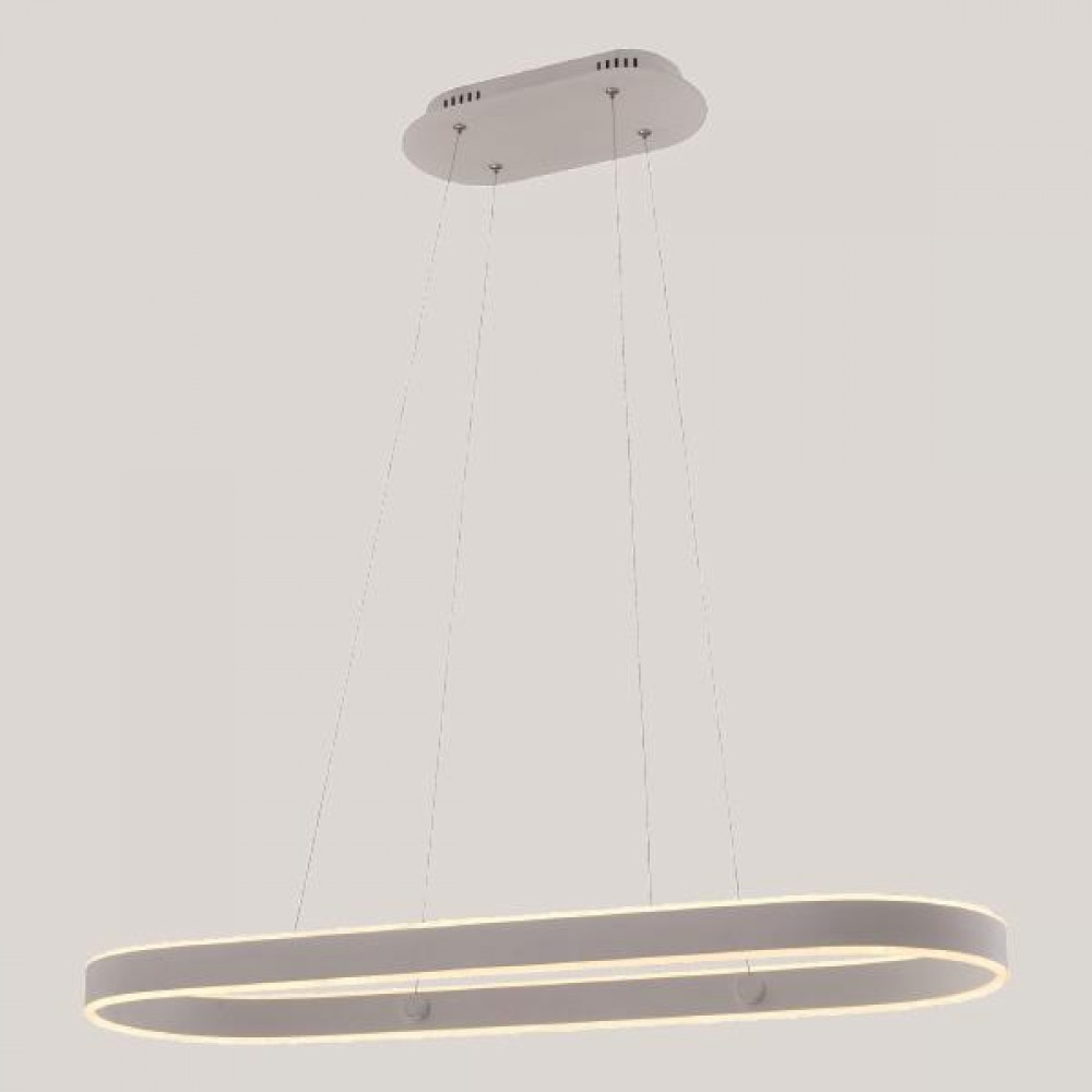 Γραμμικό φωτιστικό led οροφής σε λευκό χρώμα 90x30x120 εκ