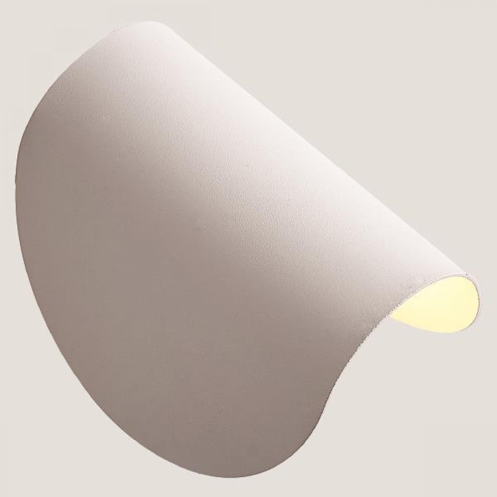 Led λευκή απλίκα τοίχου από μέταλλο 16.5x10x10.5 εκ