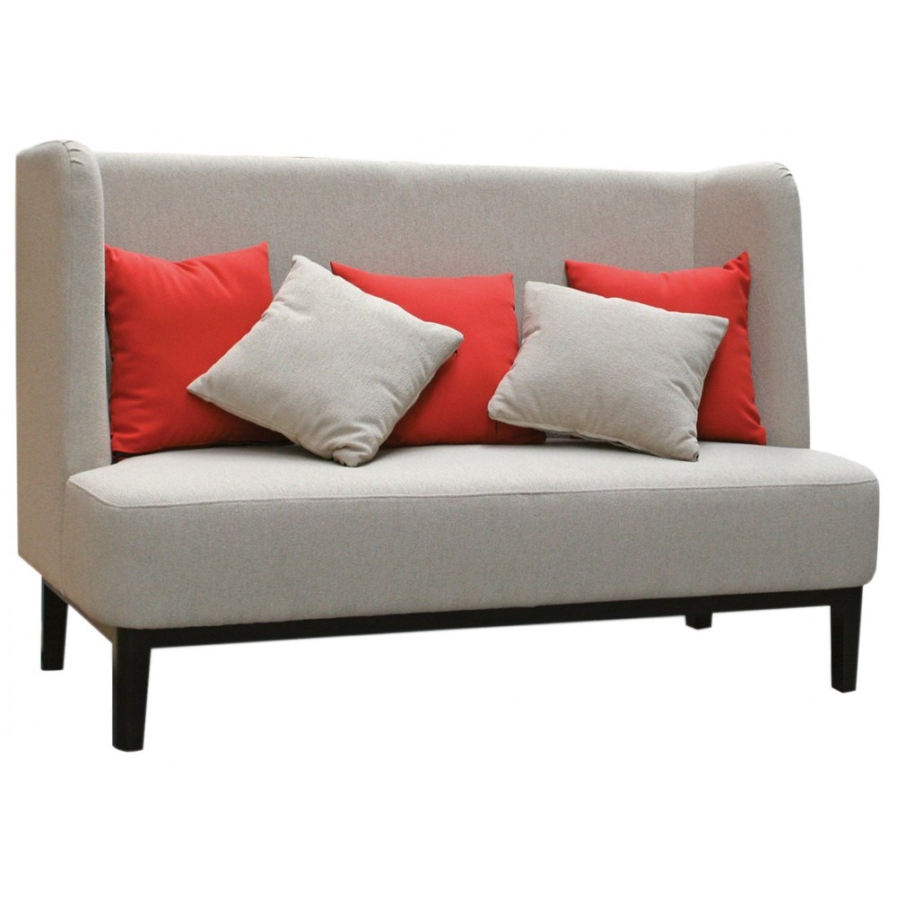 Lisburn καναπές ξύλινος 135x75x110 εκ