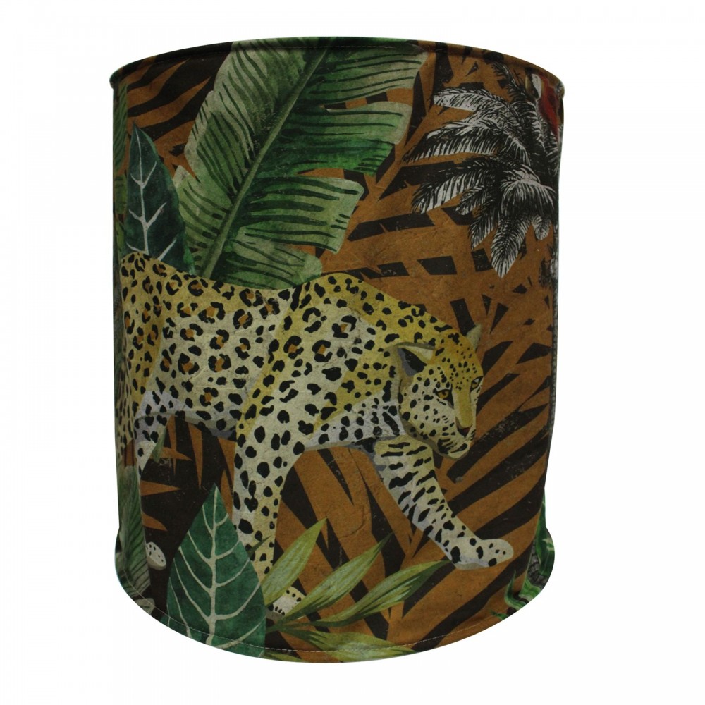 Animal Print φωτιστικό οροφής με βελούδινο ύφασμα 50x56 εκ