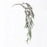 Τεχνητό κρεμαστό reindeer Moss σε πράσινο σκούρο χρώμα 105 εκ