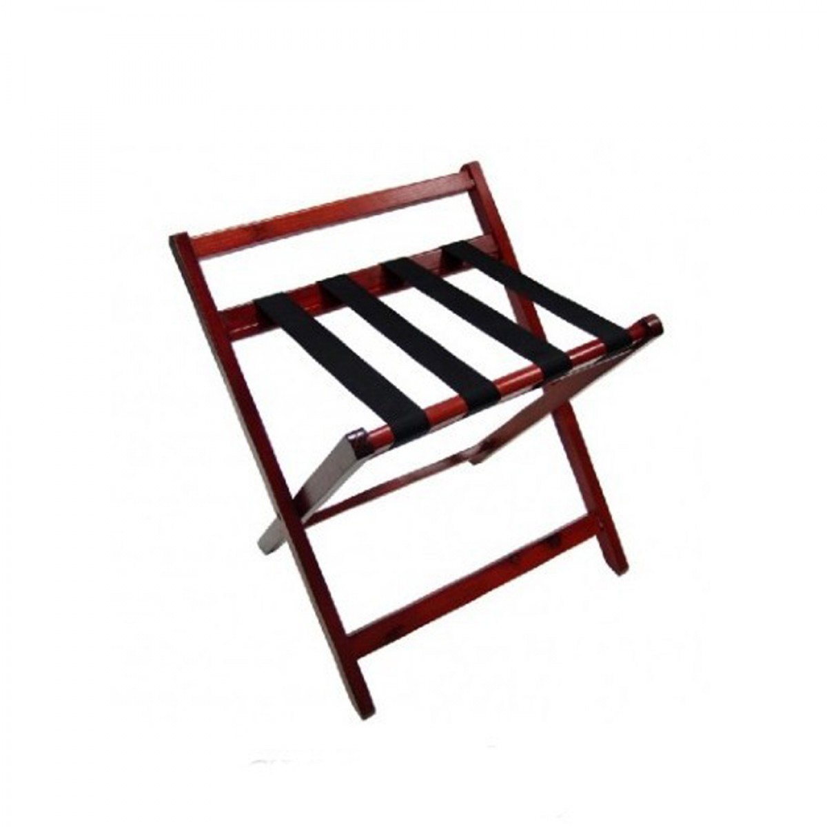 Ξύλινη βάση για βαλίτσα σε καφέ χρώμα 58x52x63 εκ