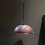 Thormann φωτιστικό οροφής με εφέ σκουριάς 52x30 εκ