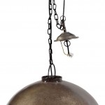 Thormann φωτιστικό οροφής σε χάλκινη απόχρωση 52x30 εκ
