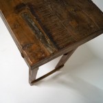 Adrian κονσόλα από ανακυκλωμένο ξύλο 165x40x75 εκ