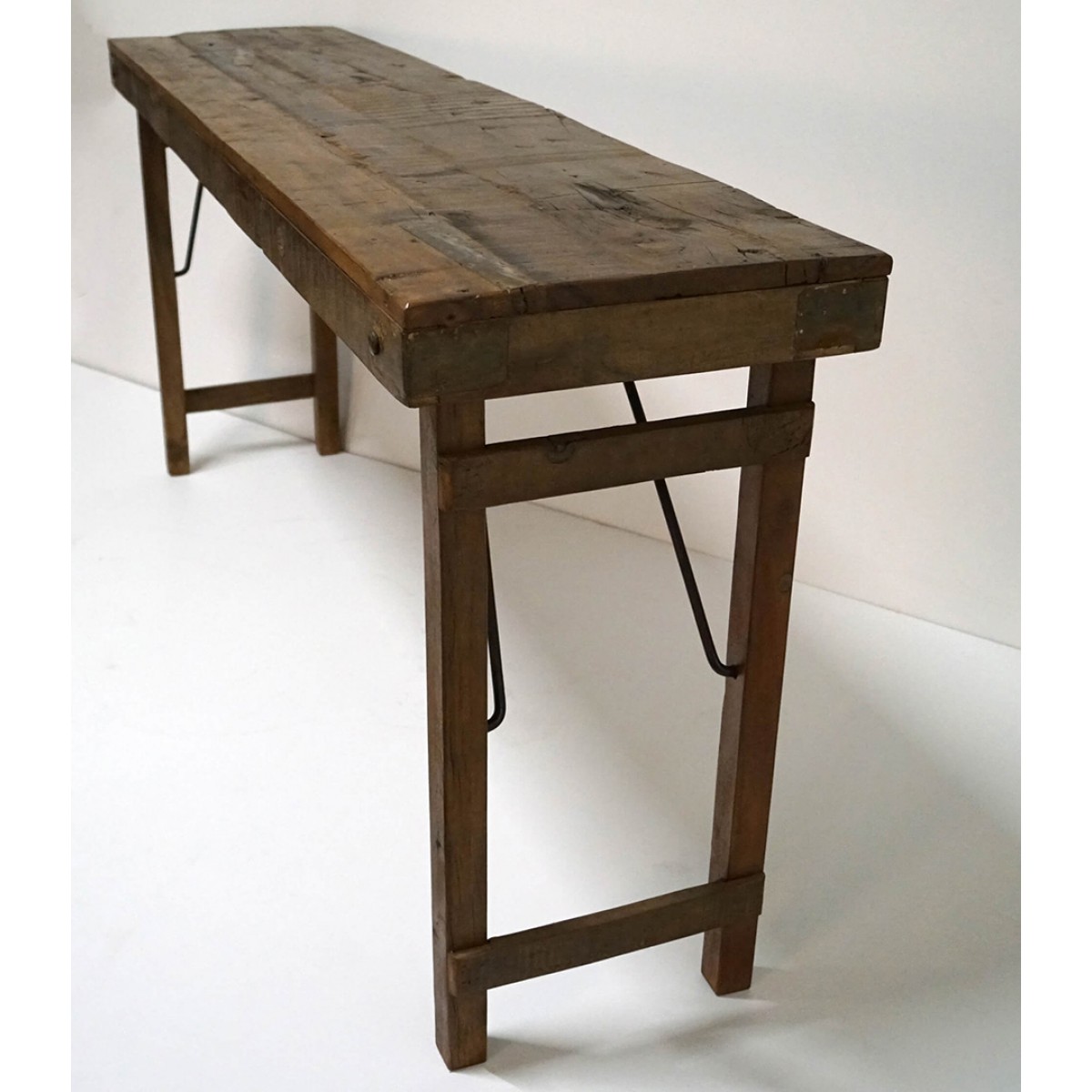 Adrian κονσόλα από ανακυκλωμένο ξύλο 165x40x75 εκ