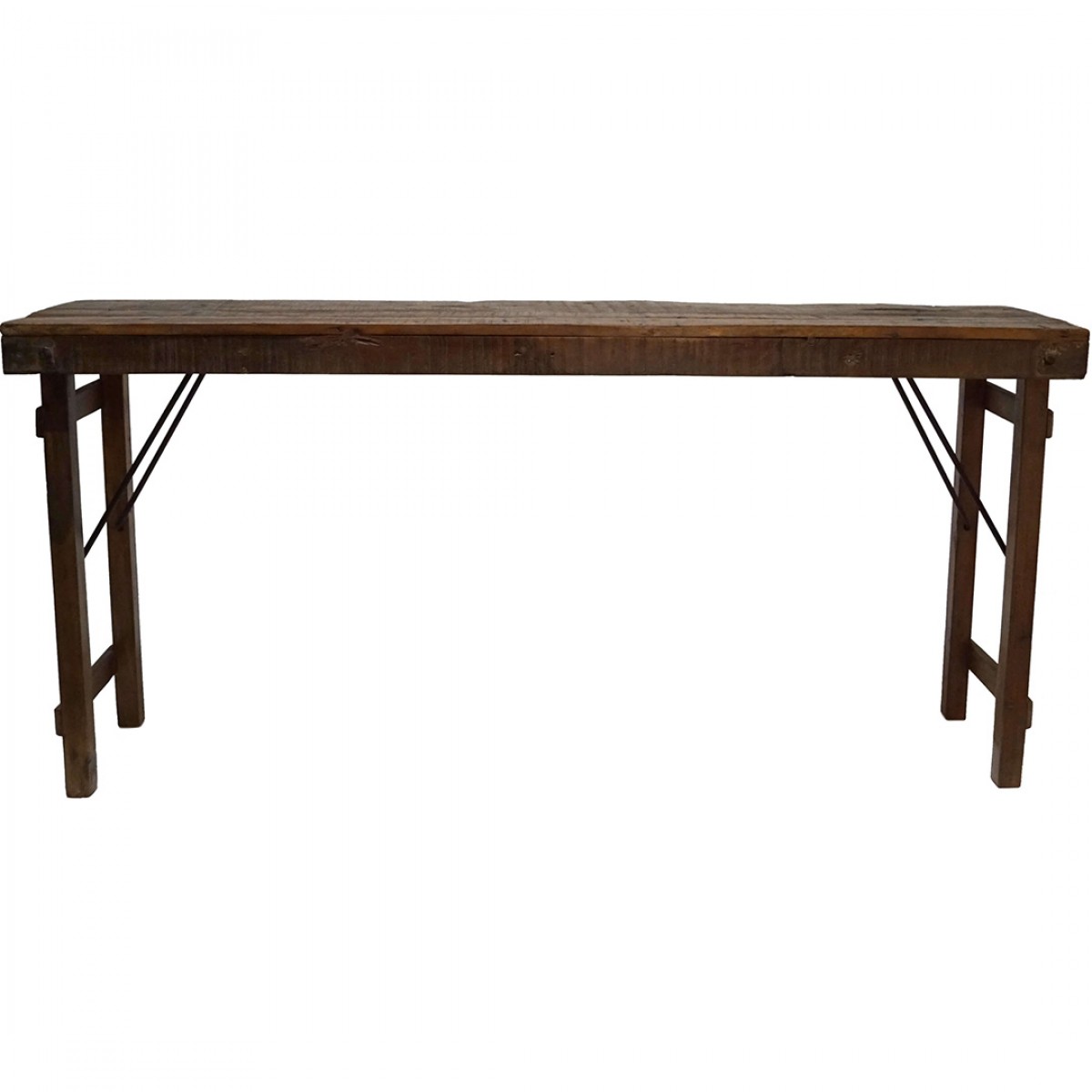 Adrian κονσόλα από ανακυκλωμένο ξύλο 165x40x75 εκ