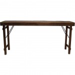 Adrian κονσόλα από ανακυκλωμένο ξύλο 165x40x75 εκ