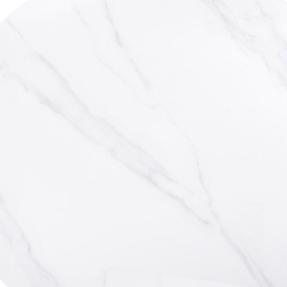 Sintered Stone Επιφάνεια Τραπεζιού  Απόχρωση White Marble (Mdf Για Στήριξη Βάσης)