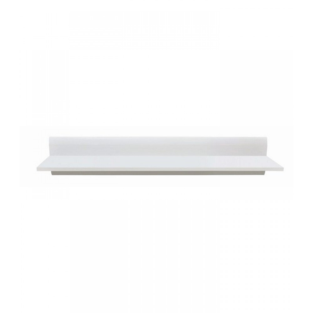 New York επιτοίχιο ράφι από MDF σε λευκό χρώμα 105x20x20 εκ