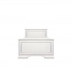 Paris μονό κρεβάτι από MDF σε λευκό χρώμα 99x208x54,5 εκ Paris μονό κρεβάτι από MDF σε λευκό χρώμα 99x208x54,5 εκ