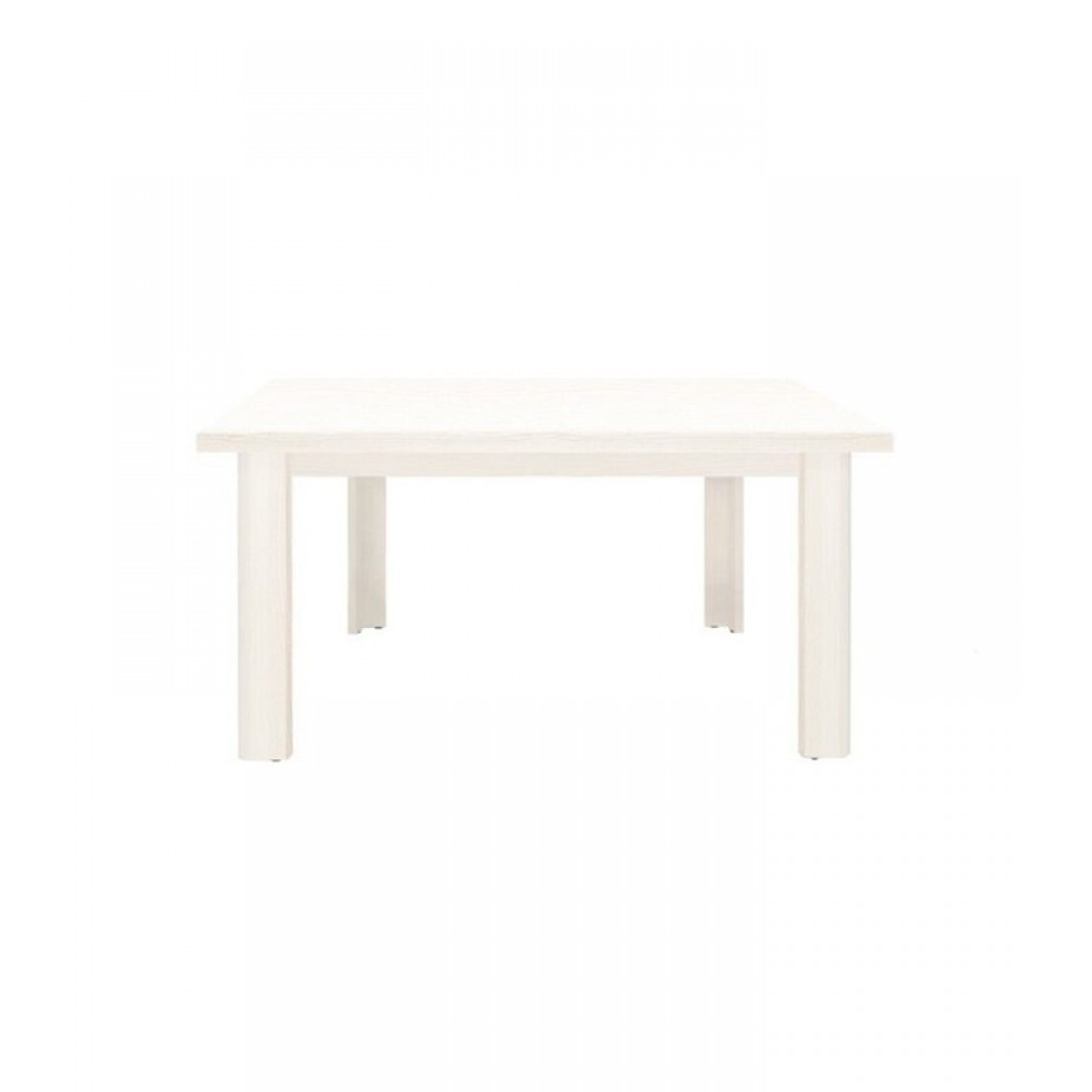 London ορθογώνιο τραπέζι από MDF σε λευκό χρώμα 160x85,5x75,5 εκ