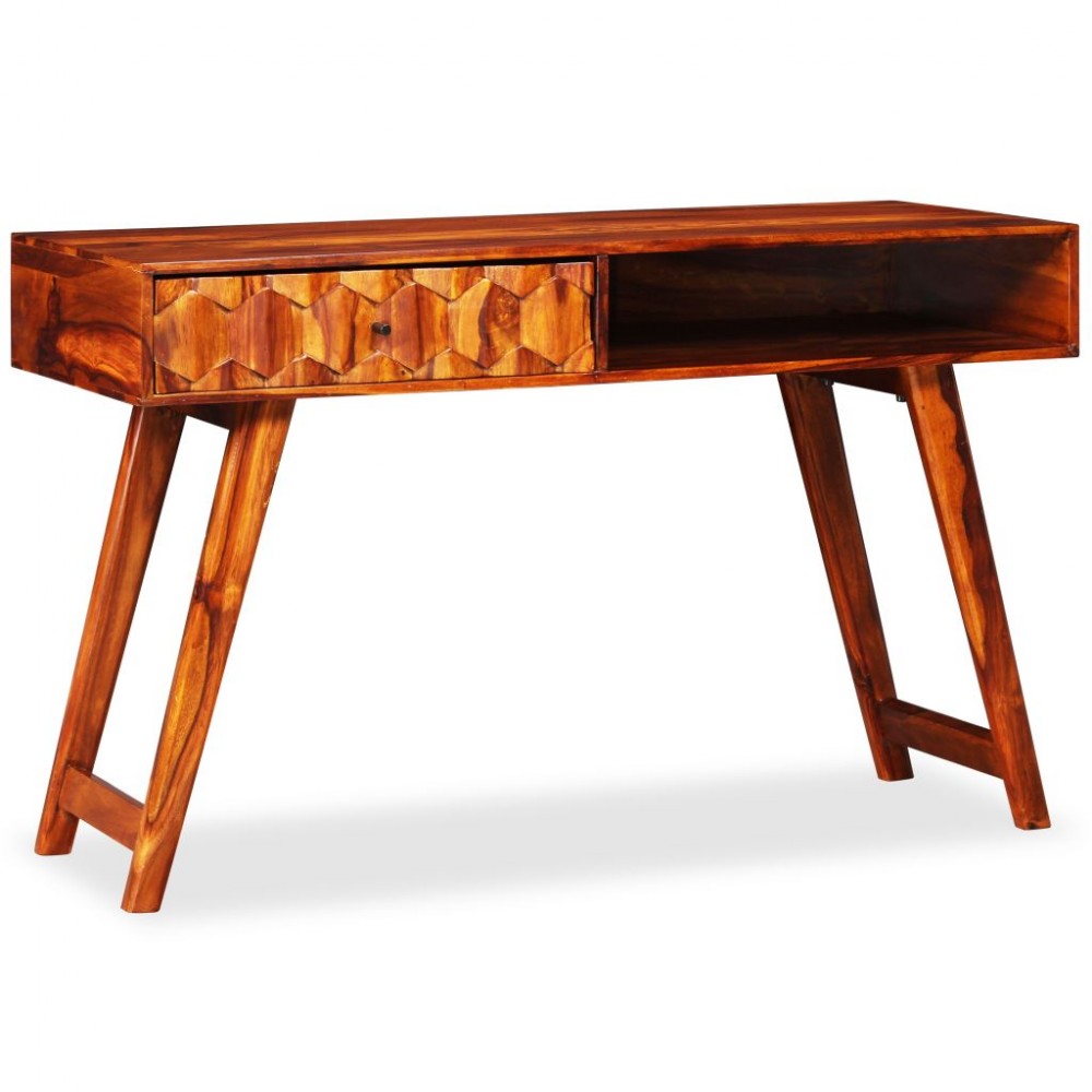 Γραφείο από μασίφ ξύλο sheesham 118x50x76 εκ