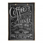 Coffee - Ξύλινος Πίνακας 20 x 30 cm Coffee - Ξύλινος Πίνακας 20 x 30 cm