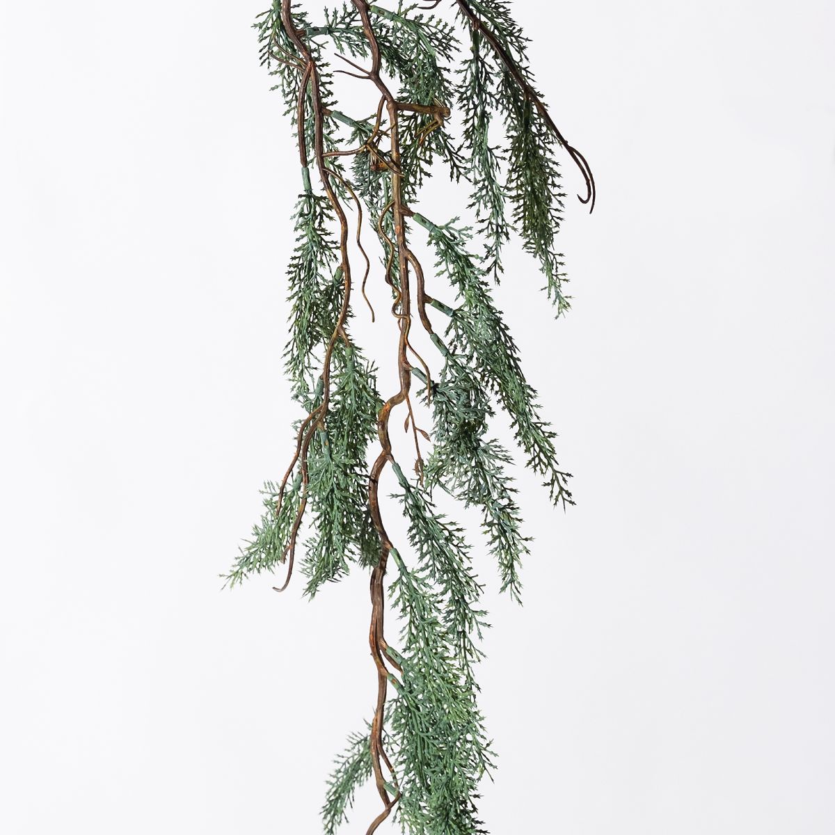 Τεχνητό κρεμαστό reindeer Moss σε πράσινο σκούρο χρώμα 105 εκ