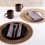 Divine μαχαίρι φαγητού σε μαύρο χρώμα σετ των δώδεκα τεμαχίων 24 εκ