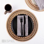 Divine μαχαίρι φαγητού σε μαύρο χρώμα σετ των δώδεκα τεμαχίων 24 εκ